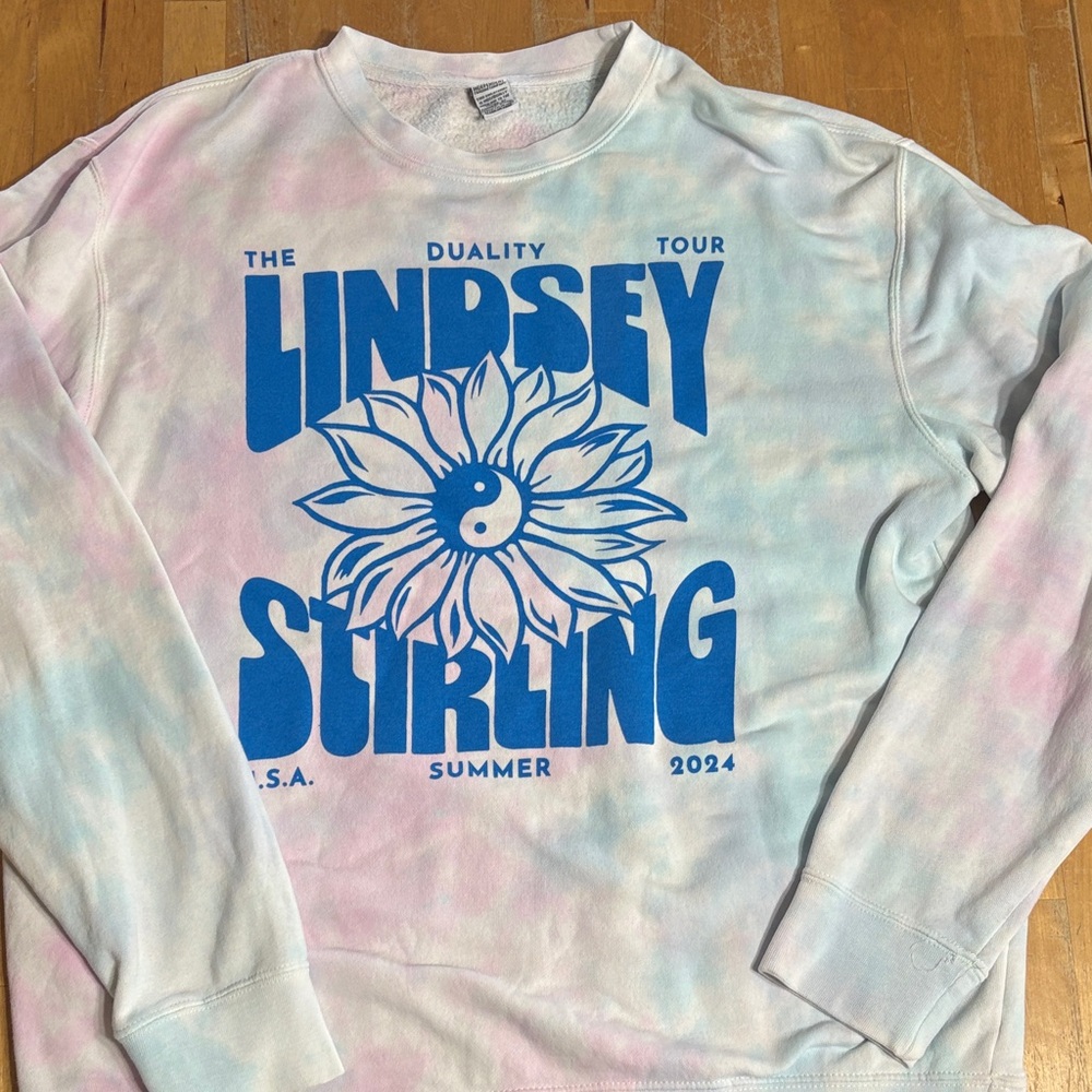 Lindsey Stirling Duality Tour Tie-Dye Sweatshirt